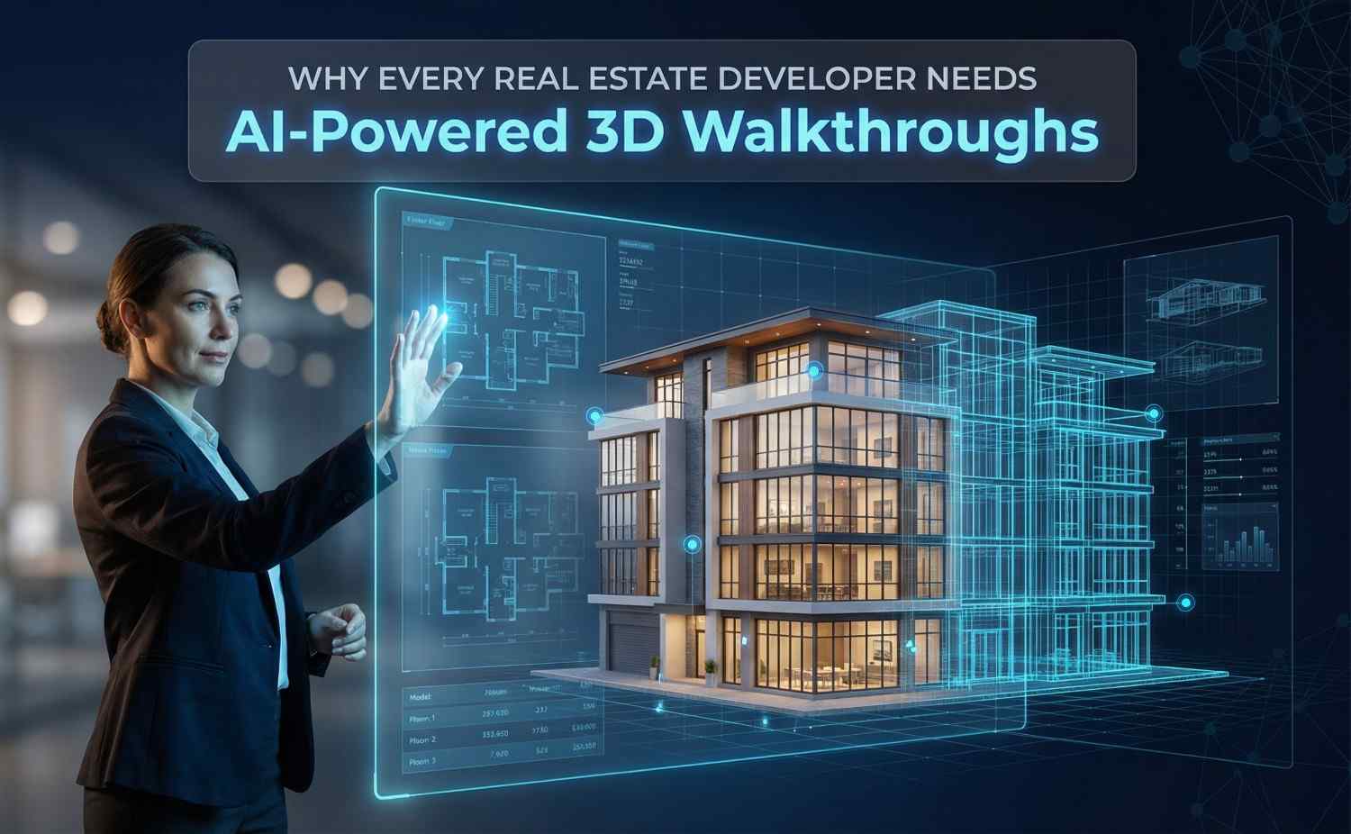 AI 3D walkthroughs