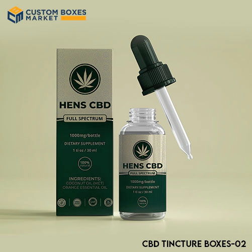 High-Quality Custom CBD Tincture Boxes for Secure Product Protection