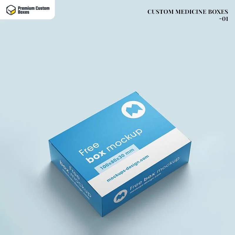 High-Quality Custom Medicine Boxes With Logo Options