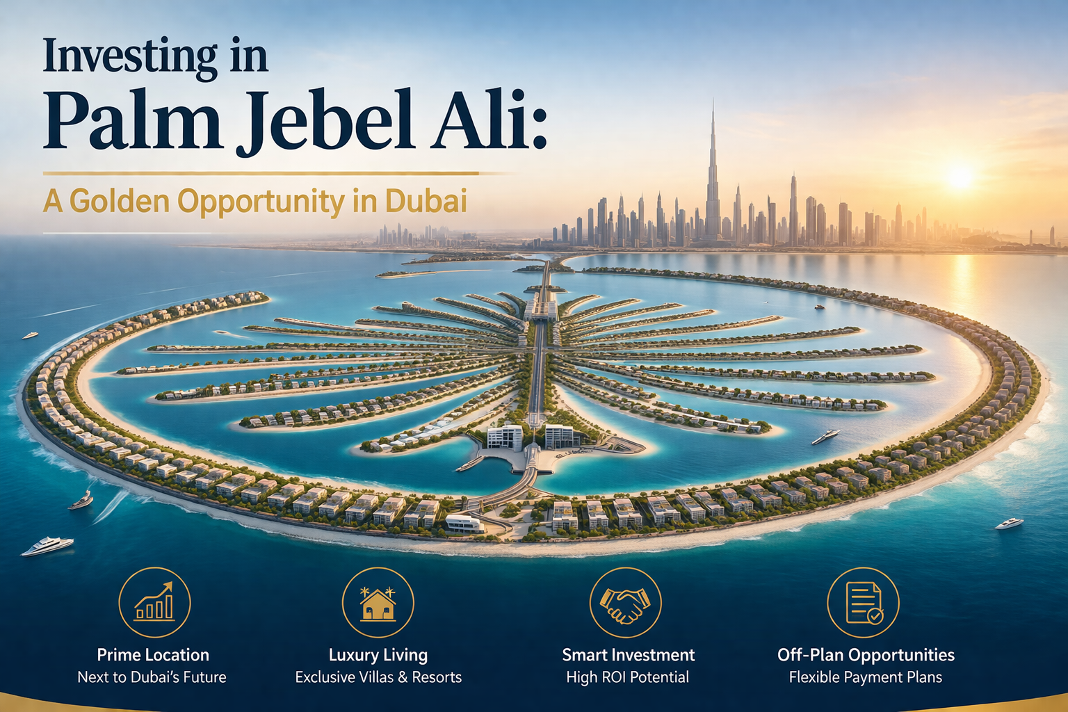 Investing in Palm Jebel Ali: A Golden Opportunity in Dubai