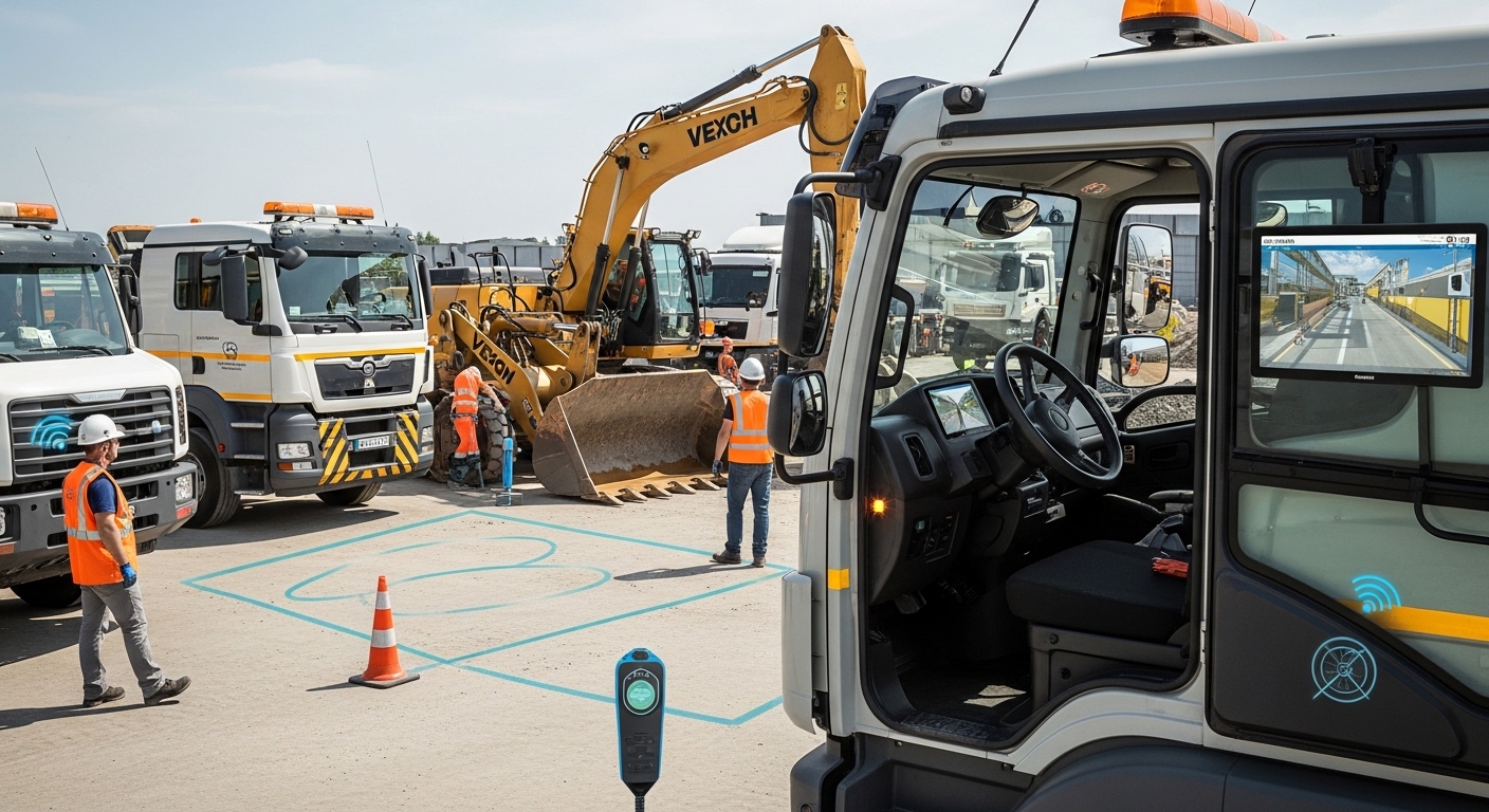 What Are Key Fleet Safety Features for Construction?