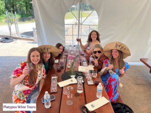 How to Blend Wine Tastings, Food, and Fun into One Bachelorette Tour