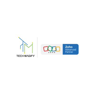 Tech Magify LLP is a Zoho Advanced Partner offering Zoho implementation, custom app development & AI solutions. 24+ years. 500+ clients globally.