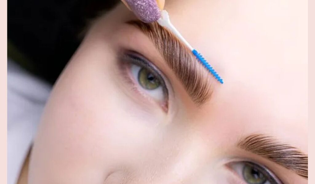 eyebrow treatment